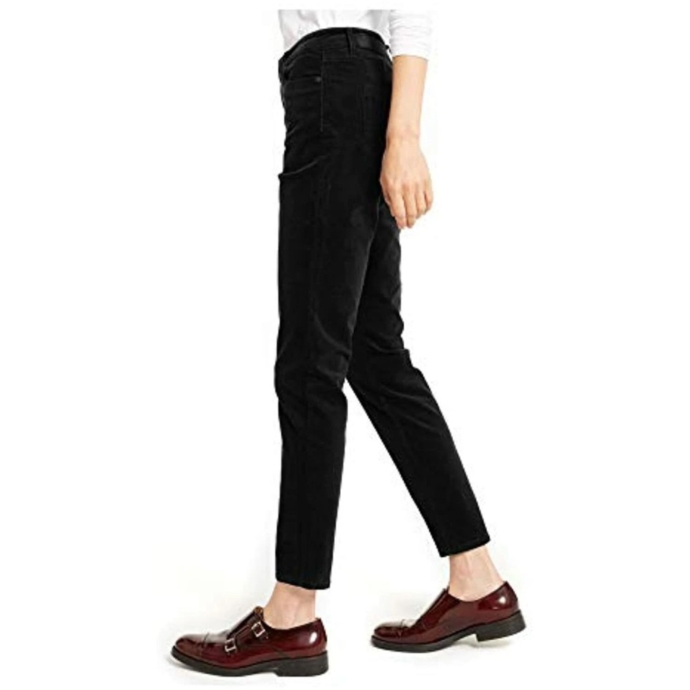 Vince Camuto  Black Corduroy Skinny Jeans Pants Zise 28 - Picture 2 of 12